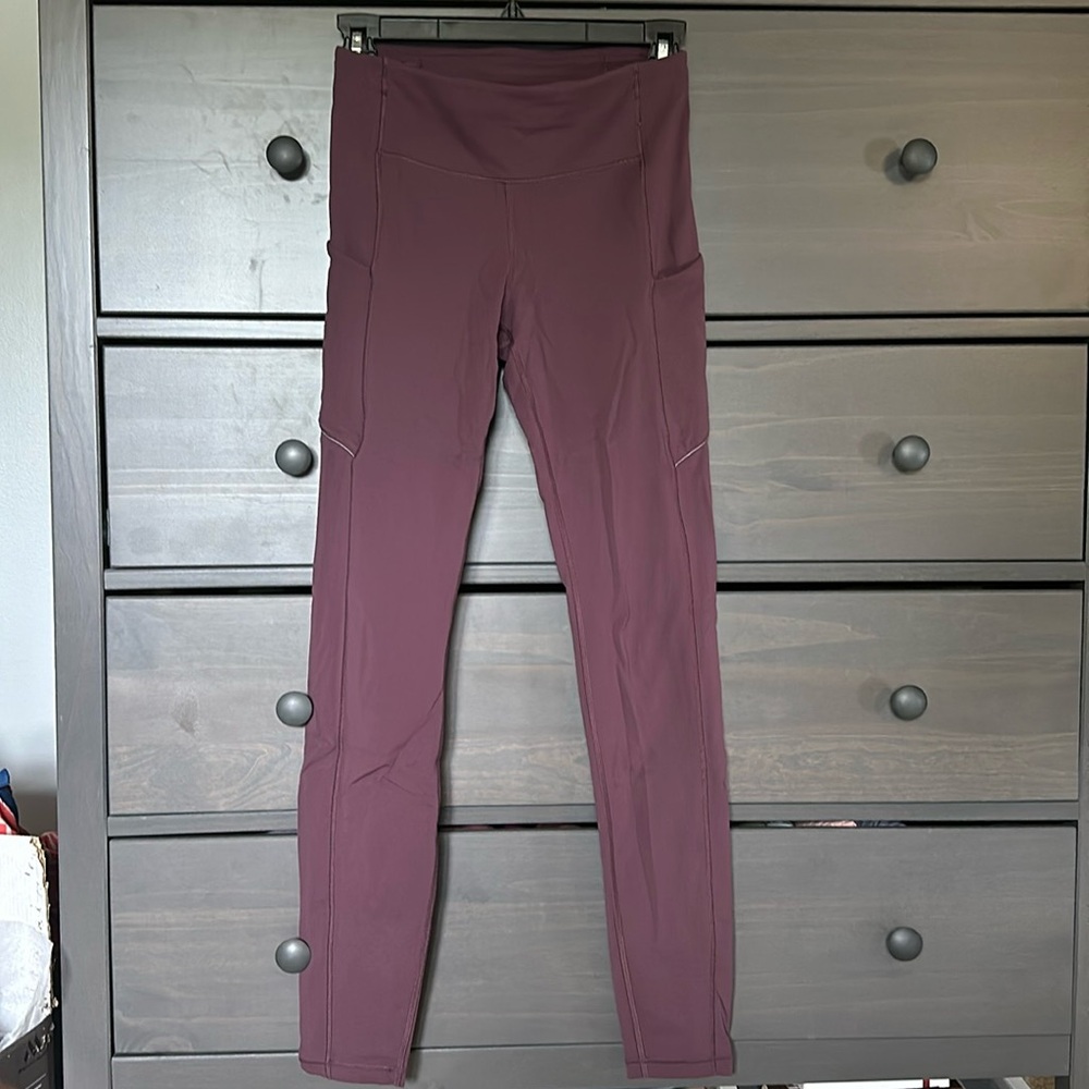 Purple lululemon speed up tight full on luxtreme